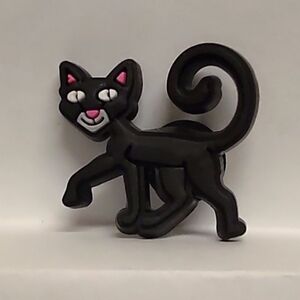 5/$5 Coraline Black Cat Croc Shoe Charm